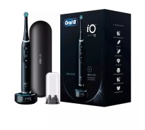 Oral-B elektriskā zobu birste iO10 sērijas uzlādējama. pieaugušajiem. komplektā iekļauto birstes galviņu skaits 1. Cosmic Black. Zobu tīrīšanas režīmu 7 [Electric Toothbrush Series     Rechargeable. For adults. Number of brush heads included teeth brushin