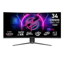 MSI MPG 346CQRF X24 Monitor 34″ UWQHD melna