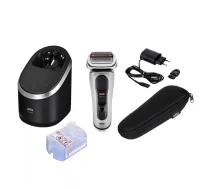 Braun Series 9 Pro+ 9565cc Electric shaver Silver, Black