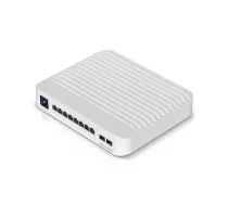 Ubiquiti UniFi USW-PRO-8-POE Switch L2/L3 Gigabit PoE 1U balta