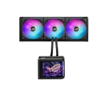 ASUS ROG Ryuo IV SLC 360 ARGB AIO Liquid CPU Cooler melna
