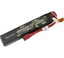 Gens Ace 25C 1000mAh 3S1P 11.1V Airsoft Gun Lipo Battery with T Plug