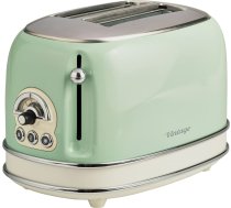 Ariete Vintage Toaster 155 (light green, 810 watts, for 2 slices of toast)