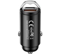 Remax Car charger USB, USB-C, Remax RCC238, 45W (black)