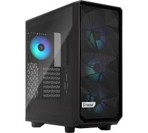 Fractal Design Meshify 2 Compact RGB Black TG Light Tint, tower case (black, tempered glass)