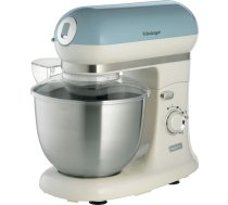 Ariete Vintage food processor 1588 (light blue/cream, 1,200 watts)