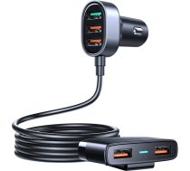 Joyroom Car charger Joyroom JR-CL03 Pro 45W 5-Port USB (black)