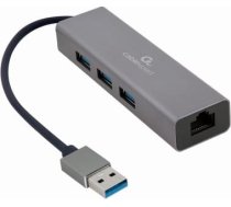 Gembird I/O ADAPTER USB3 TO LAN RJ45/3xUSB3 A-AMU3-LAN-01 GEMBIRD