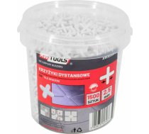 Awtools AW CROSS TILE SPACERS 1,0mm/ 1800pcs BUCKET