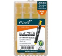 Pica-Marker Pica VISOR permanent replacement refills yellow