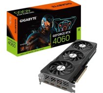 Gigabyte Graphics Card|GIGABYTE|NVIDIA GeForce RTX 4060|8 GB|GDDR6|128 bit|PCIE 4.0 16x|Dual Slot Fansink|2xHDMI|2xDisplayPort|GV-N4060GAMINGOC-8GD