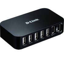 D-Link 7-Port USB 2.0 Hub Active with power adapter