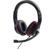 Gembird HEADSET STEREO BLACK/MHS-03-BKRD GEMBIRD