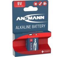 Ansmann 1 Ansmann Alkaline 9V block red-line