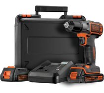 Black+Decker BLACK & DECKER DRILL DRIVER 18V 2 X 1 5AH LI-ION AUTOSENSE + CASE ASD18KB