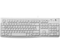 Logitech Keyboard K120 OEM white USB