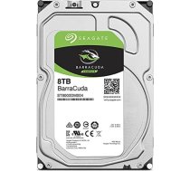 Seagate HDD|SEAGATE|Barracuda|8TB|SATA 3.0|256 MB|5400 rpm|Discs/Heads 4/8|3,5"|ST8000DM004