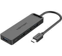 Vention Hub 5in1 with 4 Ports USB 3.0 and USB-C cable Vention TGKBF 1m