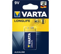 Varta Longlife Extra 9V Vienreizējas lietošanas baterija Sārmaina akumulatoru baterija