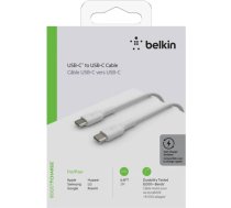 Belkin USB-C/USB-C Cable 2m PVC, white CAB003bt2MWH