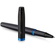 Parker IM Vibrant Rings marine blue Roller Ball F