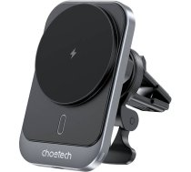 Choetech Magnetic car holder witch charger Choetech T206-F, 15W (black)