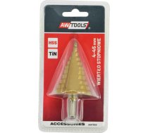 Awtools AW HSS-TiN STEP DRILL BIT 4-45mm