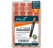 Pica-Marker Pica VISOR permanent replacement refills fluo-orange