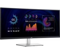 Dell P3424WE, LED monitor - 34 -  black/silver, WQHD, IPS, USB-C, curved