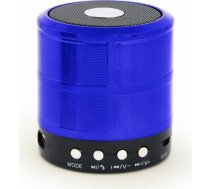 Gembird Portable Speaker|GEMBIRD|Blue|Portable/Wireless|1xMicro-USB|1xStereo jack 3.5mm|1xMicroSD Card Slot|Bluetooth|SPK-BT-08-B