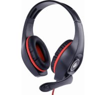 Gembird HEADSET GAMING/RED/BLACK GHS-05-R GEMBIRD