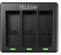 Telesin 3-slot charger Telesin for GoPro Hero 12 / Hero 11 / Hero 10 / Hero 9