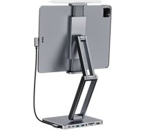 Invzi Docking station with stand for Tablet/iPad, INVZI, MH03, MagHub, 3x USB-C, 2x USB-A