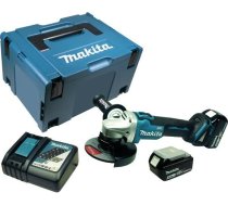 Makita SZLIFIERKA KĄTOWA 18V 125mm 2 x 5,0Ah LI-ION BEZSZCZOTKOWA WALIZKA MAKPAC DGA506RTJ