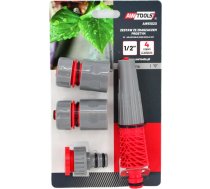 Awtools AW GARDEN SPRAY NOZZLE SET 1/2" 4pcs