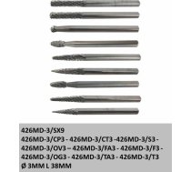 Beta CARBIDE ROTARY CUTTERS (FILES) 9PCS