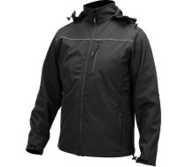 Yato KURTKA SOFTSHELL Z KAPTUREM CZARNA ROZM. S