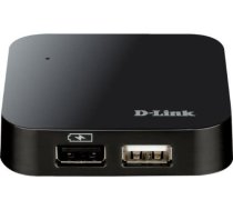 D-Link 4-Port USB 2.0 Hub Active with power adapter