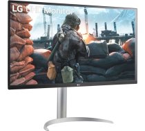 Lg Electronics LG 32UP55NP-W, gaming monitor - 31.5 - black/silver, UltraHD/4K, VA, AMD Free-Sync, HDR10, USB-C