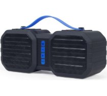 Gembird Portable Speaker|GEMBIRD|Black / Blue|Portable|1xAudio-In|1xMicroSD Card Slot|Bluetooth|SPK-BT-19