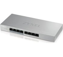 Zyxel GS1200-8HP v2 Vadīts Gigabit Ethernet (10/100/1000) Power over Ethernet (PoE) Pelēks