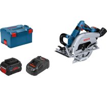 Bosch cordless circular saw BITURBO GKS 18V-70 L Professional (blue/black, 2x Li-Ion battery ProCORE18V 5.5Ah, in L-BOXX)