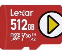 Lexar MEMORY MICRO SDXC 512GB UHS-I/PLAY LMSPLAY512G-BNNNG LEXAR