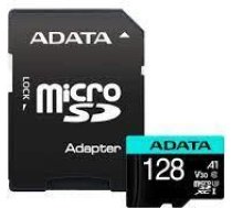 Adata Memory card microSD Premier Pro 128 GB UHS1 U3 V30 A2 + adapter