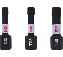 Bosch IMPACT BIT SET 3PCS T20/T25/T30 X 25MM