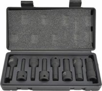 Awtools AW 1/2" HEX  IMPACT SOCKET BIT SET 6-19mm 8pcs BLACK LINE