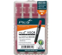 Pica-Marker Pica VISOR permanent replacement refills red