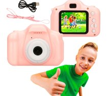 Extralink Kids Camera H20 Pink | Camera | 1080P 30fps, 2.0" screen