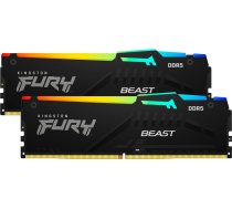 Kingston DDR5 16GB - 5600 - CL - 36 - Dual-Kit - KF556C36BBEAK2-16, Beast, RGB