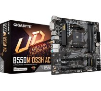 Gigabyte B550M DS3H AC - Socket AM4 - motherboard